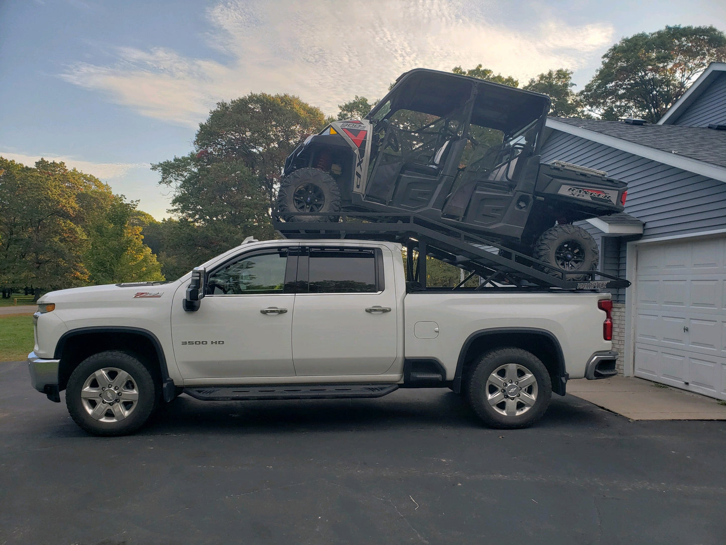 2/4 seat standard bed deck UTV deck 6'2" to 6'10" bed length (All truck makes)