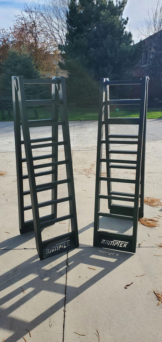 14' aluminum bi-fold UTV ramps