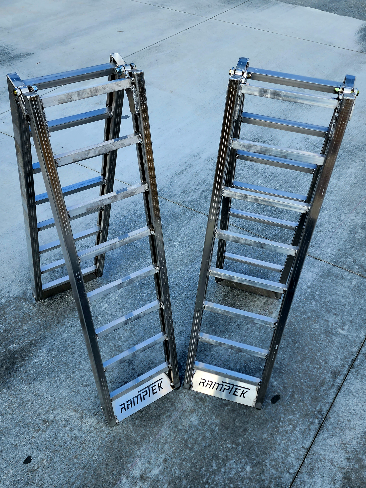 Ramptek 12' aluminum bi-fold UTV ramps