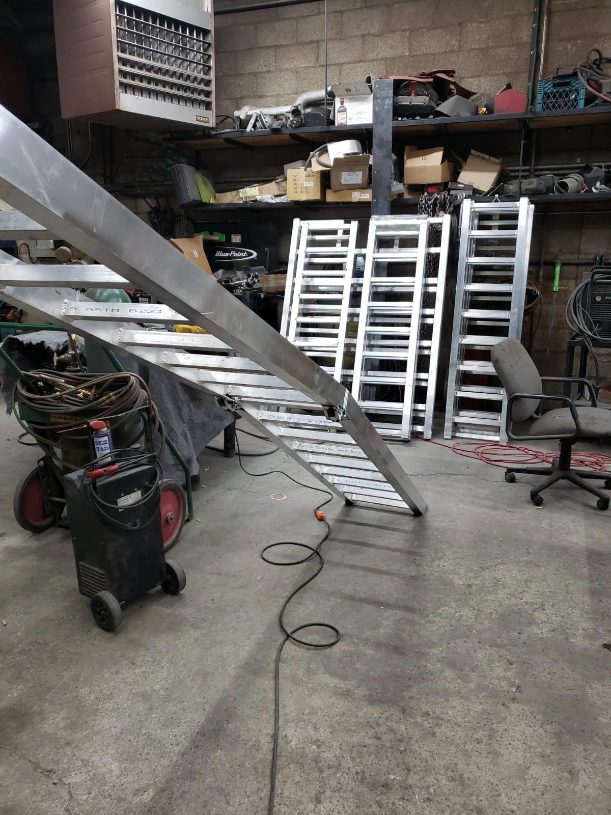 Ramptek 12' aluminum bi-fold UTV ramps