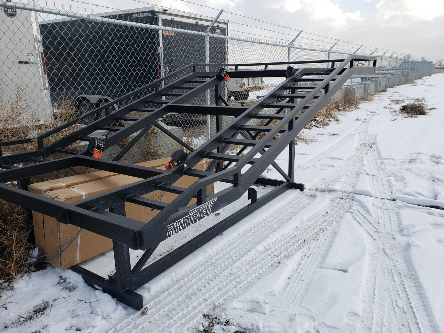Rental 2/4 seat long bed truck deck. Fits all 8' bed length trucks (All truck makes)