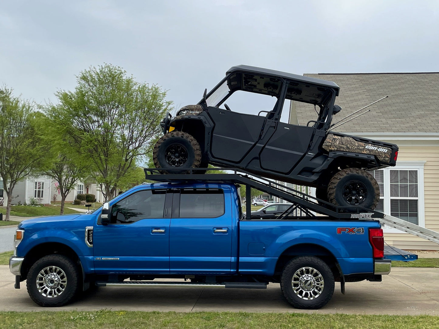 X3 Max/ProR4 Standard bed UTV deck 6'2" to 6'10" bed length (All truck makes)