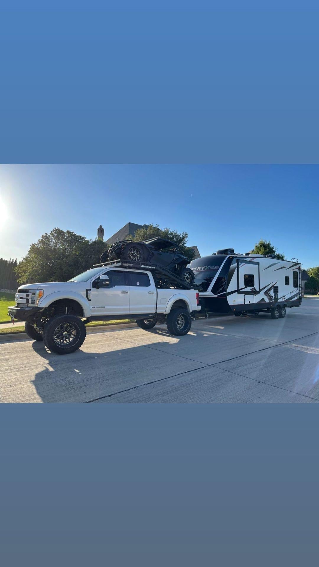 2/4 seat standard bed deck UTV deck 6'2" to 6'10" bed length (All truck makes)