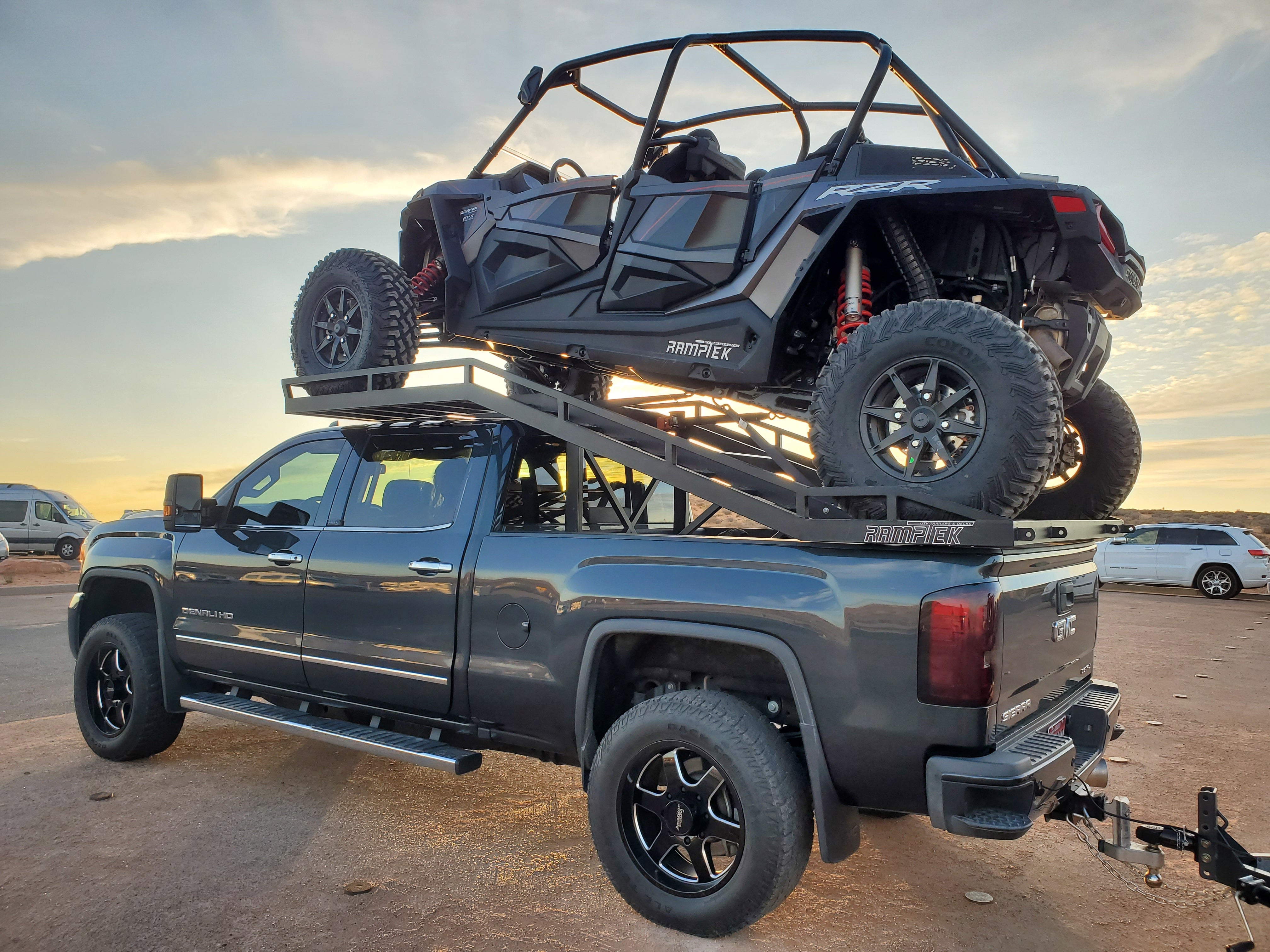 2/4 seat standard bed deck UTV deck 6'2