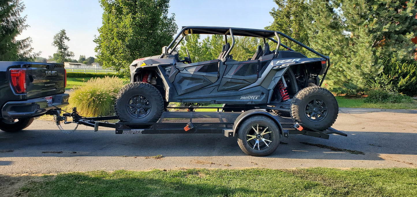 Rental Ramptek 12' trailer