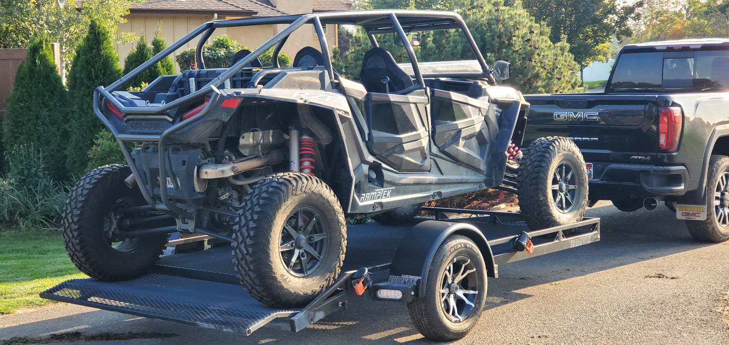 Rental Ramptek 12' trailer