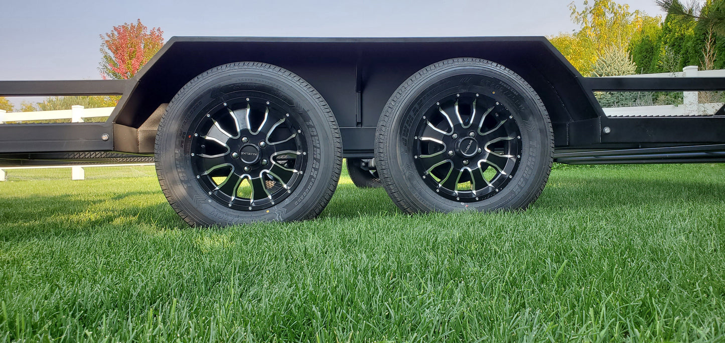 Rental ramptek 14' trailer