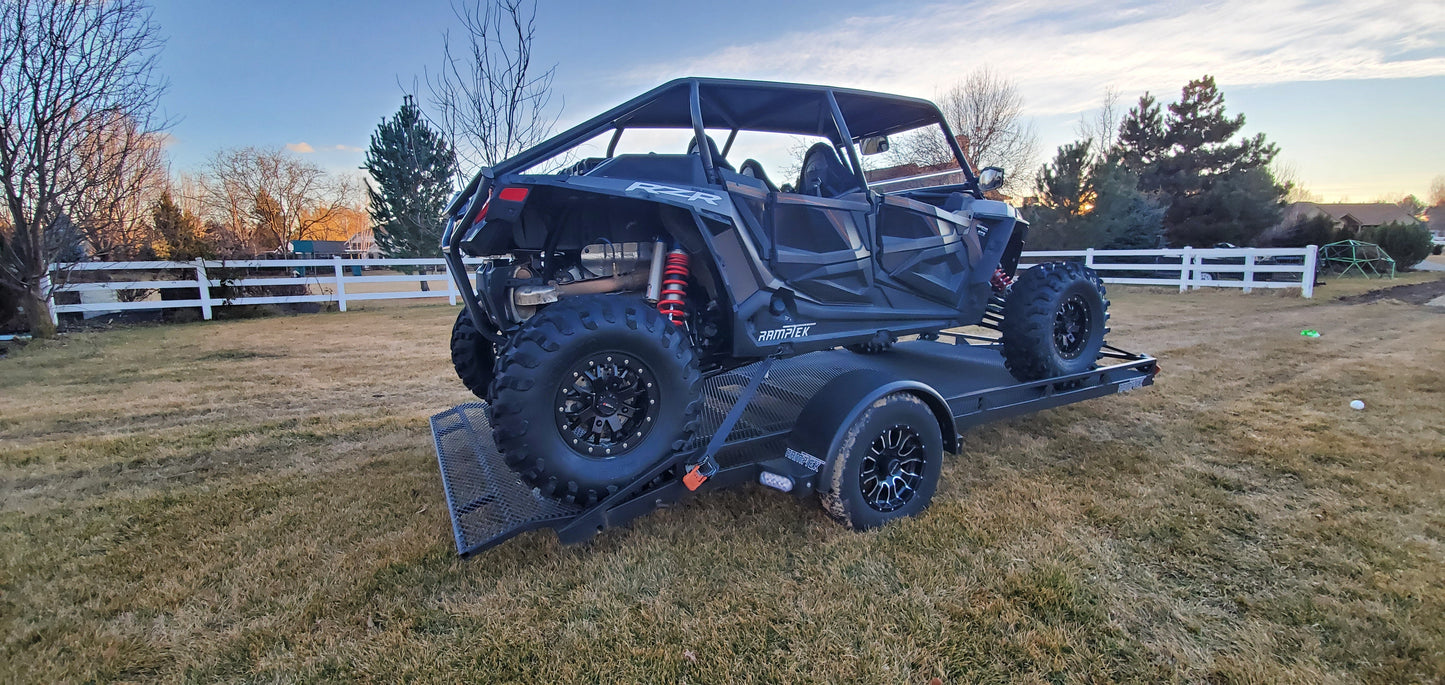 Rental Ramptek 12' trailer