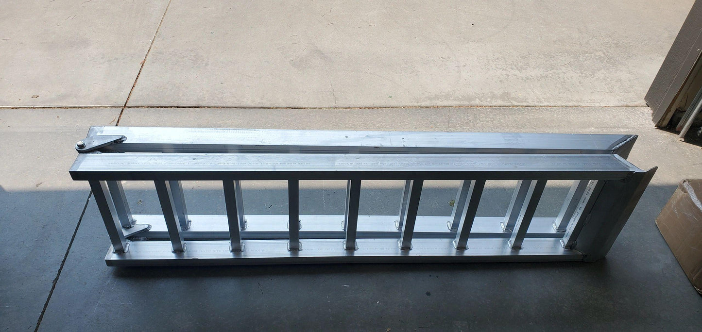 14' aluminum bi-fold UTV ramps