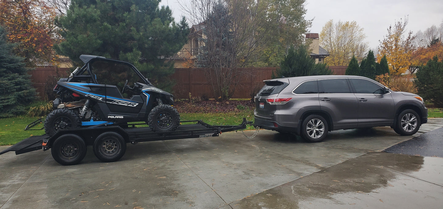 Rental ramptek 14' trailer