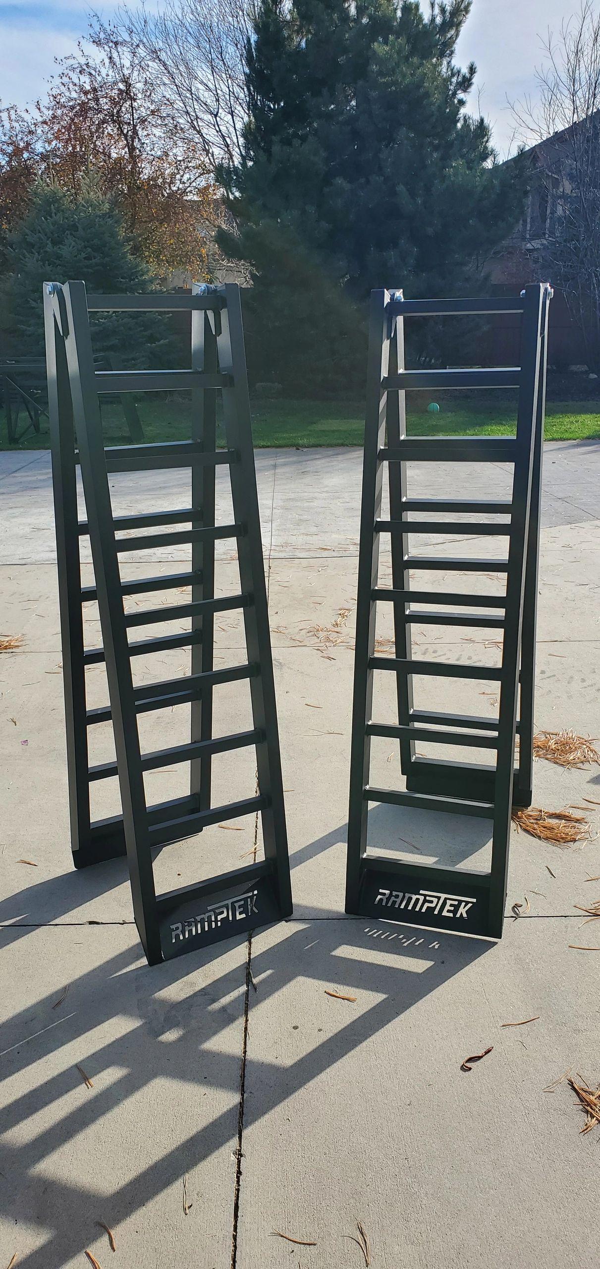 14' aluminum bi-fold UTV ramps
