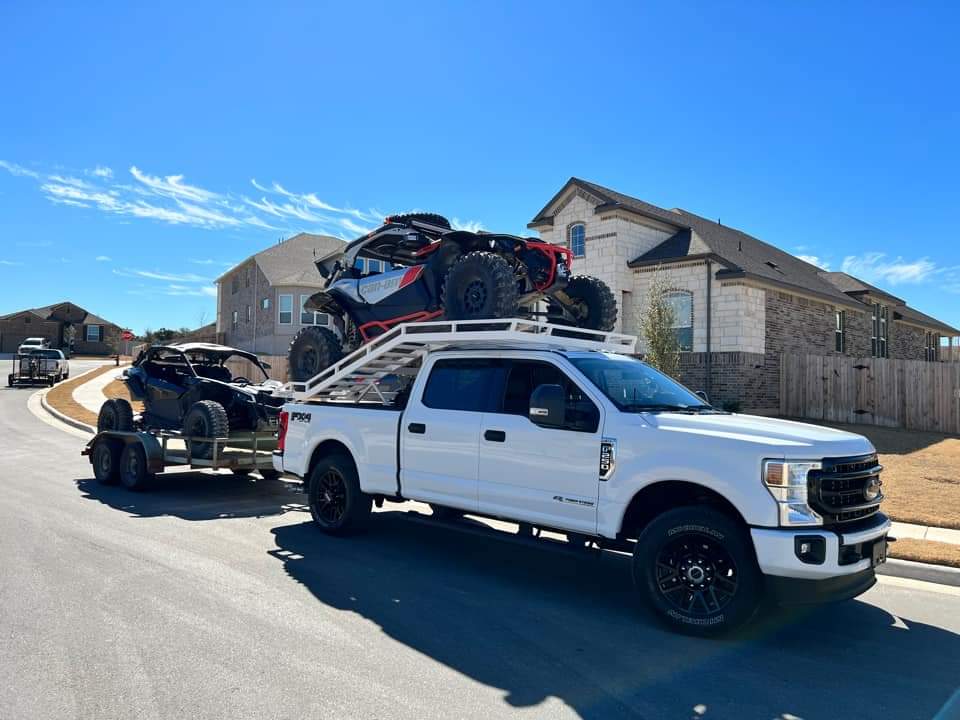2 seat standard bed deck UTV deck 6'2" to 6'10" bed length (All truck makes)