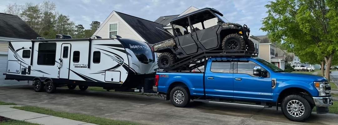 2 seat standard bed deck UTV deck 6'2" to 6'10" bed length (All truck makes)
