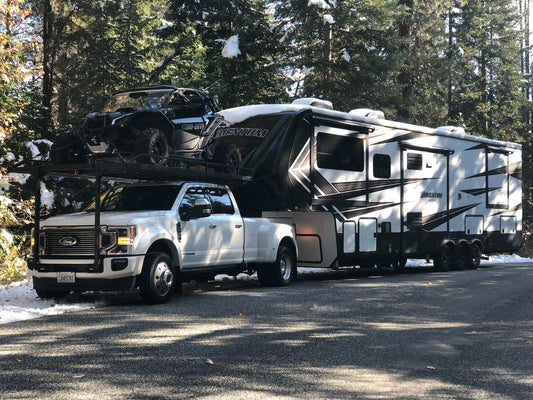 Over the top UTV truck rack