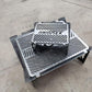 Large portable folding grill