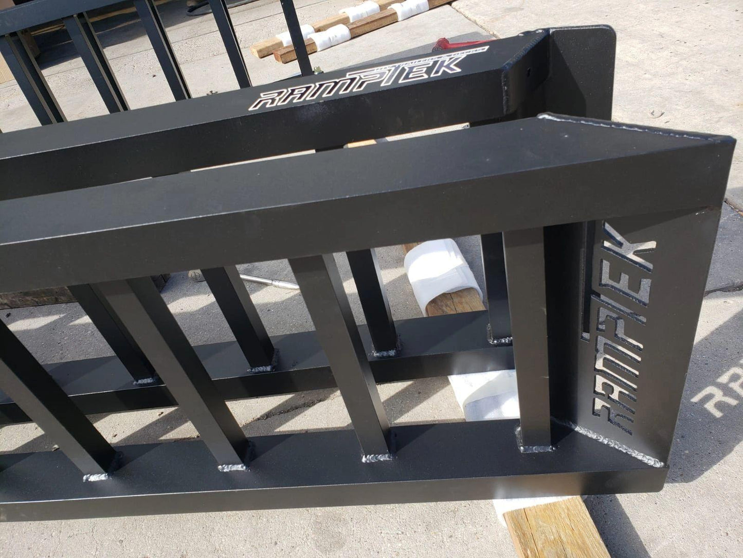 14' aluminum bi-fold UTV ramps