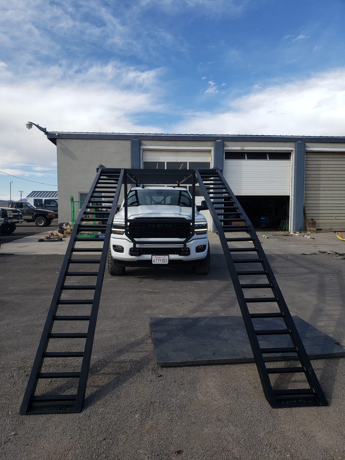 14' aluminum bi-fold UTV ramps