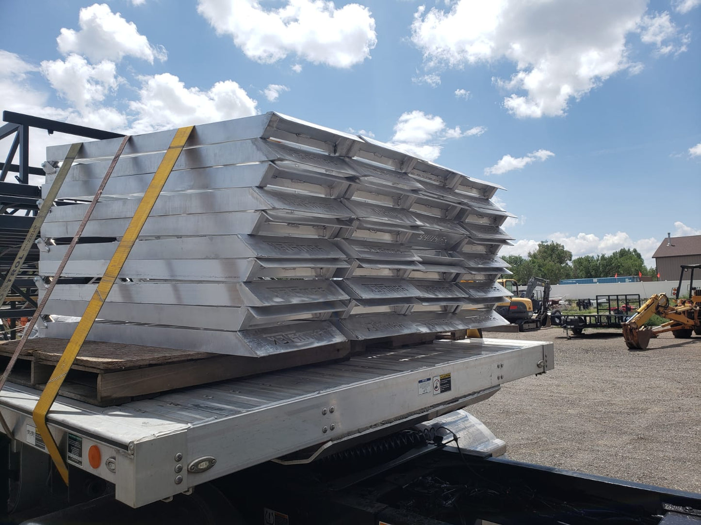 14' aluminum bi-fold UTV ramps