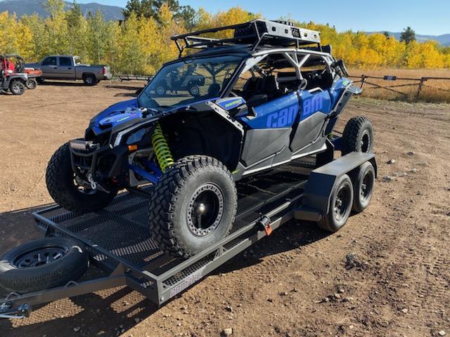 Rental ramptek 14' trailer