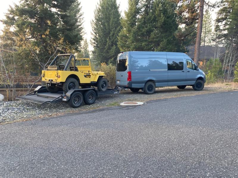 Rental ramptek 14' trailer