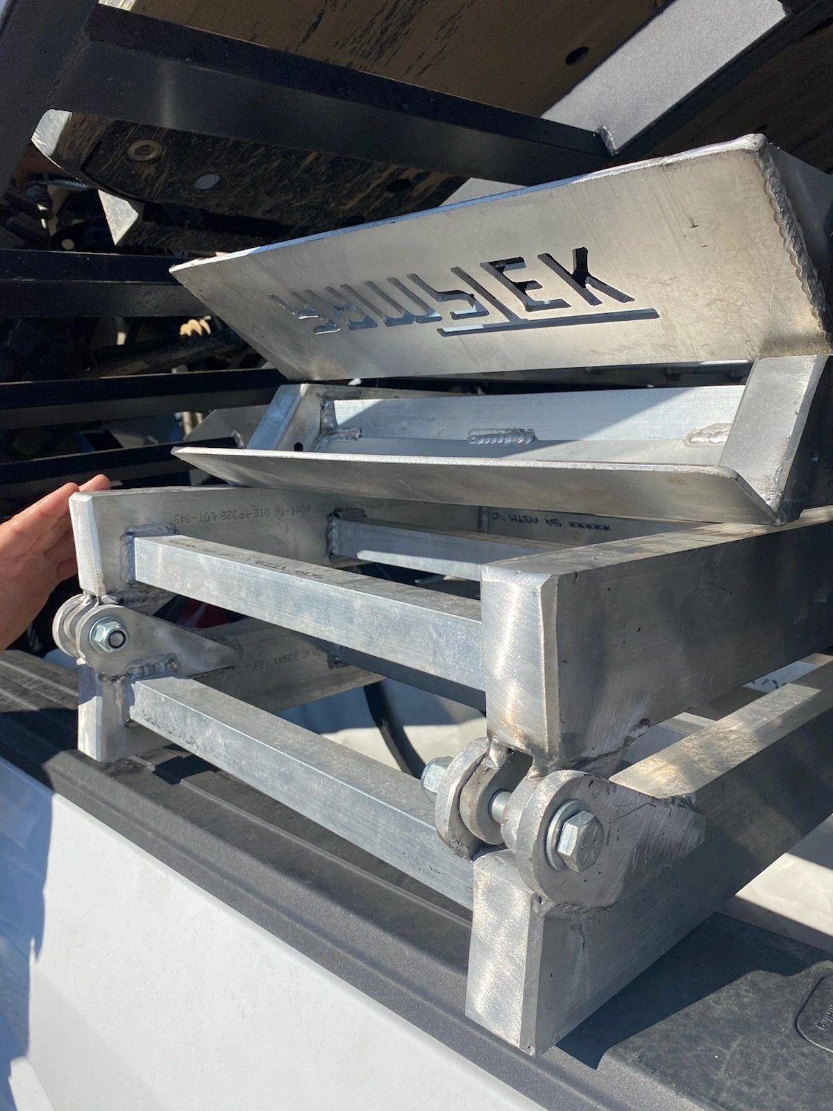 14' aluminum bi-fold UTV ramps