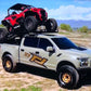 2 seat short bed UTV deck 5'5" to 5'8" bed length (All truck makes)