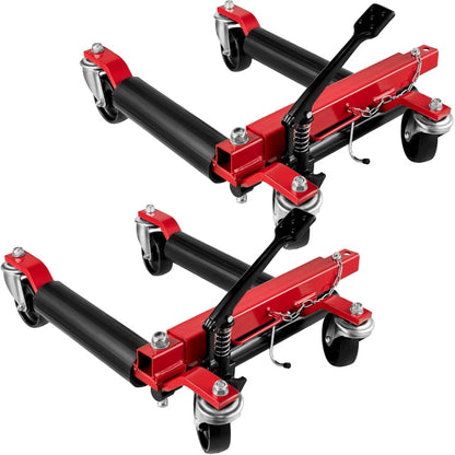 Wheel Dolly Hydraulic Car Dolly Tire Skate 1500LBS/680KG Jacks With Rotating Wheel for Vehicle SUV Car Auto Repair Moving