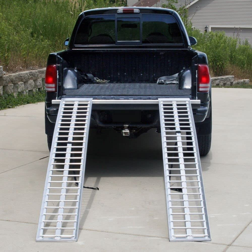 Rage Powersports 72 X 14 Dual Arched 2,000 Lb Capacity ATV Trailer Loading Ramps